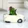 Souvenir Polystone Lac "Frog in the convertible" 10x9x14 cm