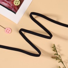 Glass to strengthen lace, 5 mm, 10 ± 0.5 m, black color