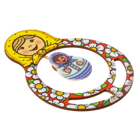Speech therapy game. Breathing simulator "Matryoshka"-2