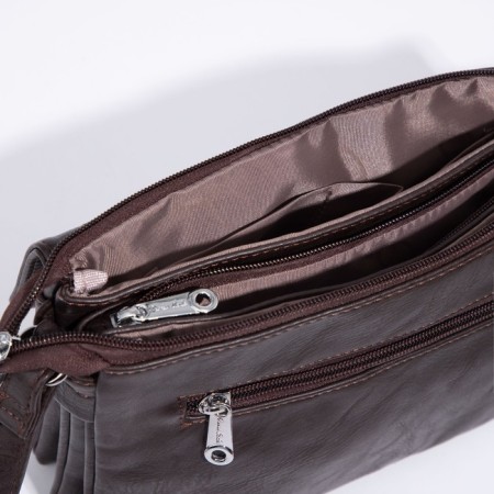Lightning bag bag, brown color-5