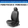 AutoChol Rival Ford Focus II SD, HB, SW (GHIA) 2005-2011/Kuga I 2008-2011 (Trend), Ecokozha, Black, 1 pcs