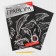 Engraving "dolphins" with a metallic effect "silver" A4