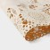 Openwork napkin for the PVC Sunflower PVC table, 45 × 30 cm, gold color