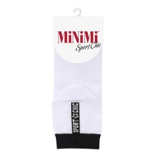 Women's socks Mini Sport Chic SRDNE Length, size 39-41, Bianco color