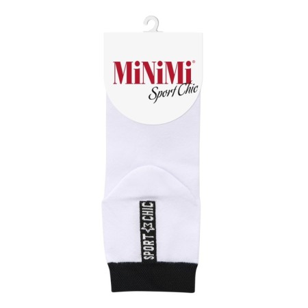 Women's socks Mini Sport Chic SRDNE Length, size 39-41, Bianco color