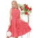 Women's dress "Thin feelings", size 50