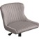 Computer chair Eddon Plastic/velor, black/gray 50x60x73 cm