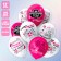 Shar Latex 12 “Bachelorette party!”, Pastel, 1-sided, set 25 pcs., Mix