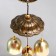 Wind Music Metal "Coin with elephants" 3 bells 1 figure 38 cm mix