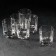 A set of glass glasses for whiskey kosem, 285 ml, 6 pcs