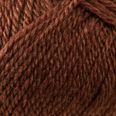 Bambino yarn 35% Merinos wool, 65% acrylic 150m/50g (233 coffee)
