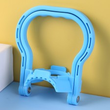 Handle for the transfer of bottles LBH-03, 19 l, blue