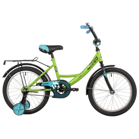 Bicycle 18 "Novatrack Vector, lime color