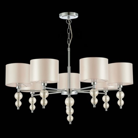 Suspended EVOLUCE lamp. Sle105703-07. Ramer. 7x40 watts, E14, 79x79x45 cm, chromium color-3