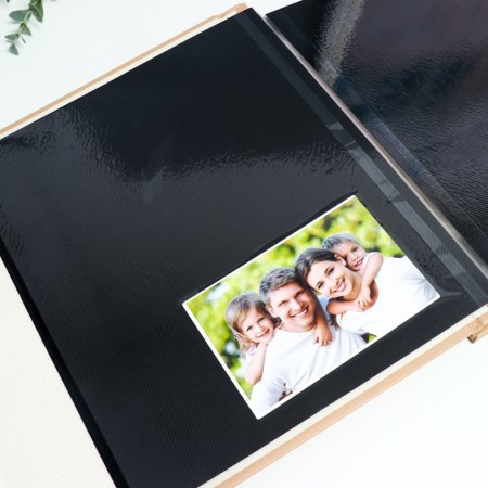 Photo album magnetic 20 sheets "Figs and circles" in a box 34x4x33 cm-3