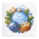 New Year's napkins Paper Lilia “Miracles happen”, 2 layers, 33x33 cm, 20 pcs