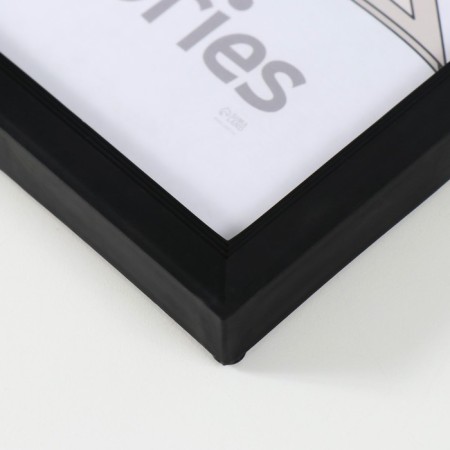 Photo frame plastic 21x30 cm 5 series, black-2