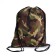 A bag for shoes 420 x 340 mm, calligrata "standard", (soft polyester, density 210 d), miter green