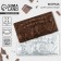 Chocolate shape - tiles "Best Teacher", 18 x 9.5 cm