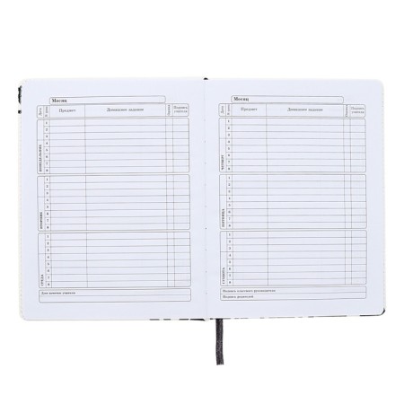 Diary 1-11 Grade "Hyipa duck", artificial leather, selective varnish, 48 sheets-6