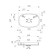 ABBER STEIN AS2601 sink, invoice, 550x360x60 mm, white, matte