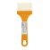 Brush flat promo, artificial bristles, plastic handle, 60 mm