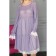 Women's dress, size 50, gray color