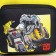 A backpack with a pocket, 22 cm x 10 cm x 30 cm "Dino Bumblebee", transformers