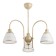 Dapiye chandelier 3he27 40W gold 57x57x40 cm Bayerlux
