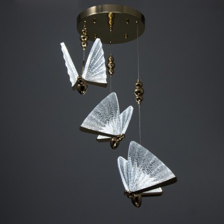 Lamp Bayerlux "Butterflies" 3XLED 18W gold-4