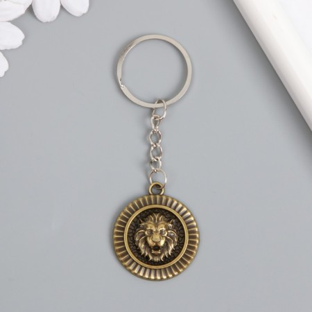 Metal keychain "Leo on the shield" MIX 3.6x3.2x0.3 cm-1