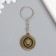 Metal keychain "Leo on the shield" MIX 3.6x3.2x0.3 cm