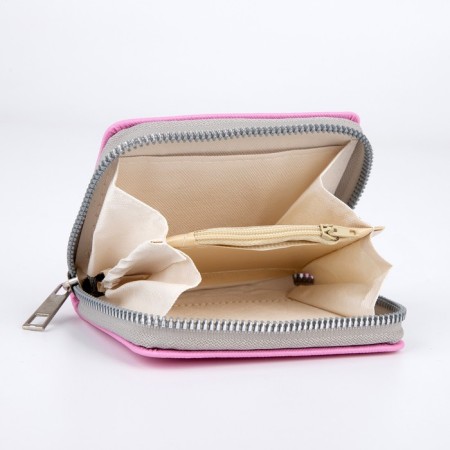 Kidytov wallet, 2 lightning departments, pink color-3