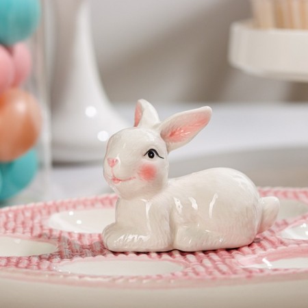 Top for eggs “Bunny”, 25 × 18 × 9 cm, pink color-2