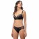 Women's bra, black color, rr 80b