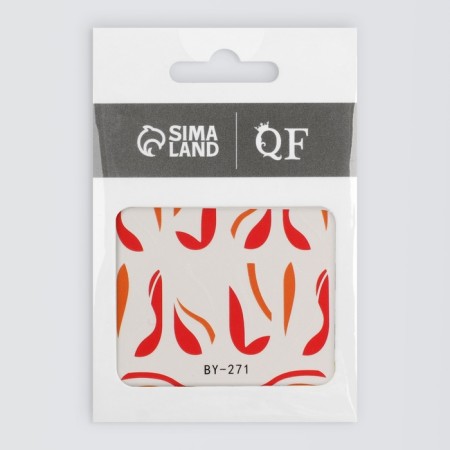 Nail slider 6.5*5.5cm BY-271 (FAS 6pcs Price per pcs) CAFP qf-1