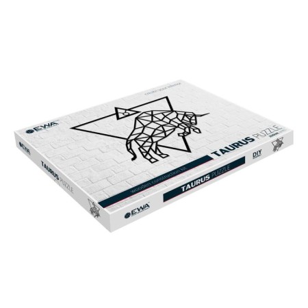 Wooden decor wall -up "Taurus", panel, puzzle Ewa Design-1