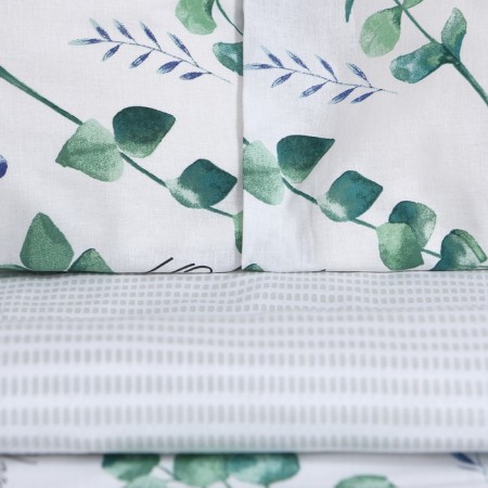 Bed linen "Ethel" duet leaves of eucalyptus 143*215 cm 2 pcs, 240*220 cm, 70*70 cm 2 pcs-3