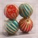 Set of balls plastic D-8 cm, 4 pcs "Marianne" MIX