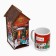 Gift set “Heat inside is fabulous outside”, tea house, mug, 20.5 x 20.5 x 10 cm