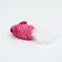 A toy for cats "Sizaley Mouse Malaya" with a fur tail, 5.5 cm, pink