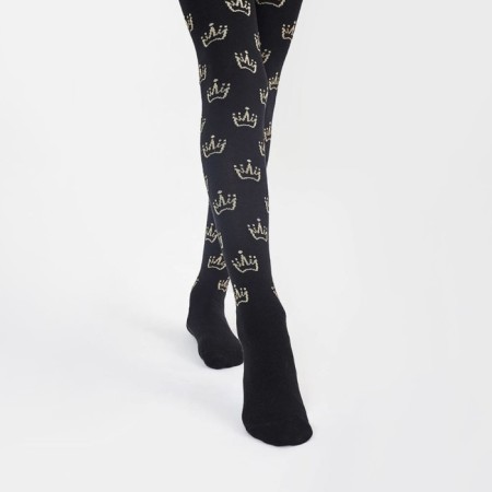 Pantyhose children, black color, height 116-122