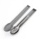 Thermos for meals, 2 l + fork, spoon, retains heat 8 hours, 22 x 13.5 x 15.5 cm