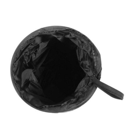 A folding bucket for garbage in a car interior, 4 l, black-1