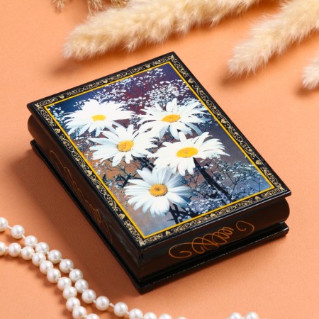 Gerberes box, 10 × 14 cm, lacquer miniature-3