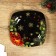 Square plate "Winter Stories", 20 cm