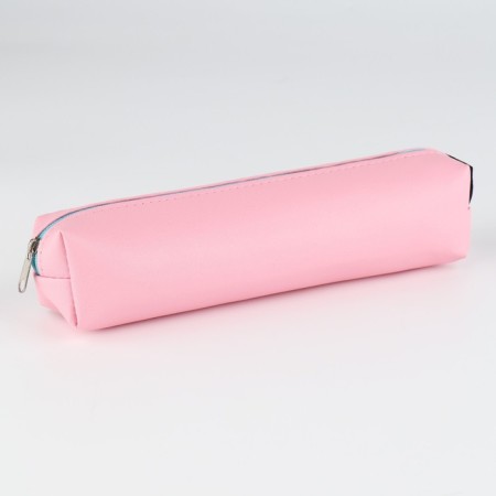 School Penalus made of artificial leather “September 1: Pink”, 19 x 8 x 3 cm-2