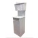 Washbuilder "Aquarius", cottage, without euns, plastic sink, 17 l, white