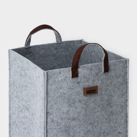 EVA Elegance storage basket, 30 × 30 × 50 cm, gray color-2