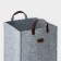 EVA Elegance storage basket, 30 × 30 × 50 cm, gray color